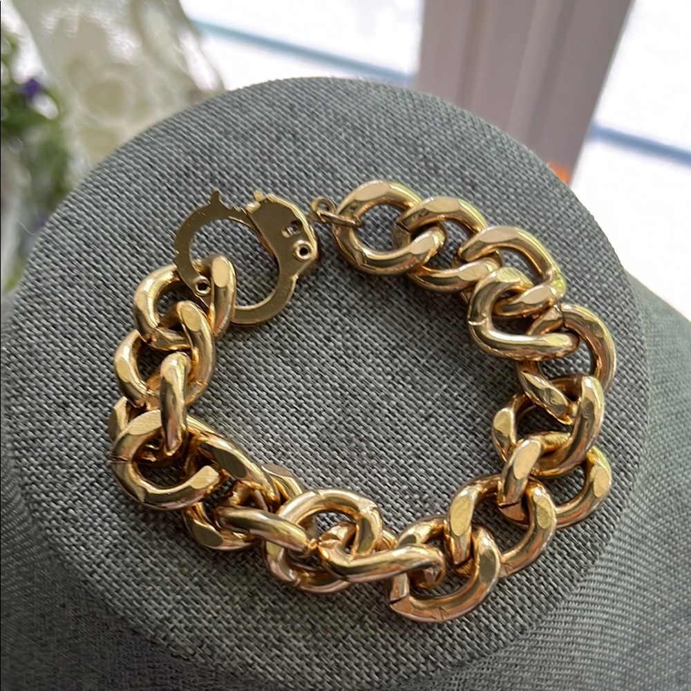 Chunky Gold Chain Bracelet